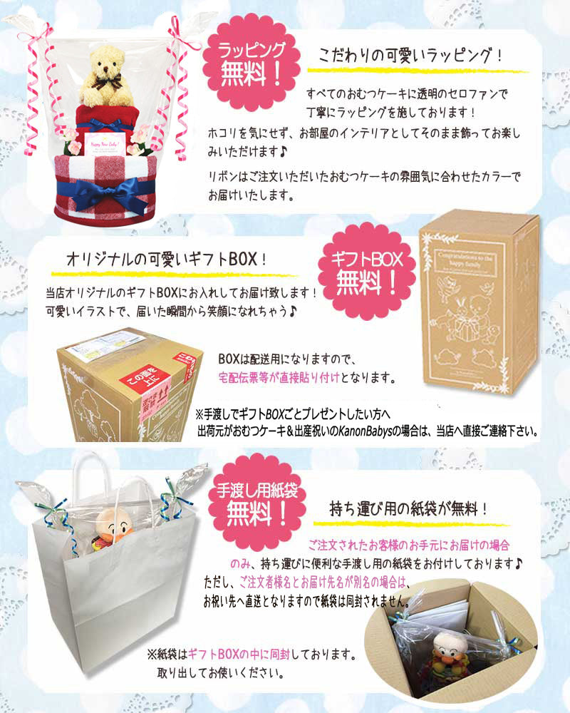 ラルフローレン/Ralph Laurenのおむつケーキ 女の子 2段│出産祝いに人気 赤ちゃんのお誕生日プレゼント・ギフト・ダイパーケーキ 【送料無料】rln3101